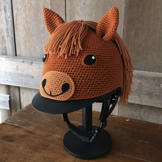 The Chestnut — Handmade Horse Helmet Cover